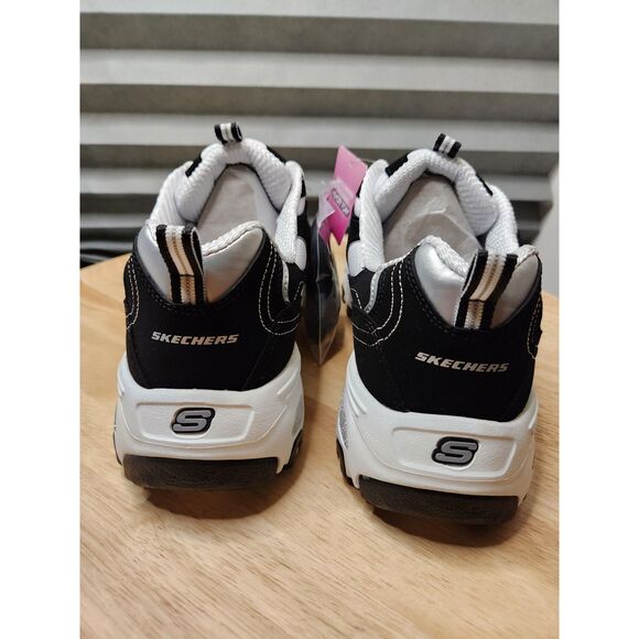 Skechers D'Lites Biggest Fan Sneakers – Women’s 11 Wide Fit Memory Foam - Picture 6 of 12